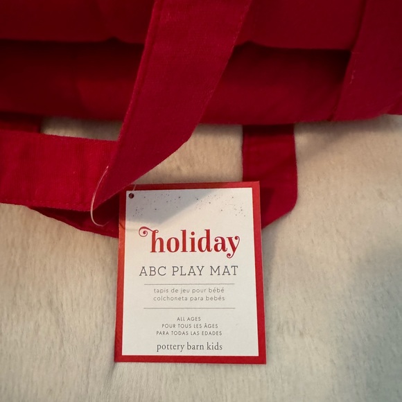 NWT Pottery Barn Kids Seasonal ABC Muslin Travel Play Mat - Picture 10 of 10